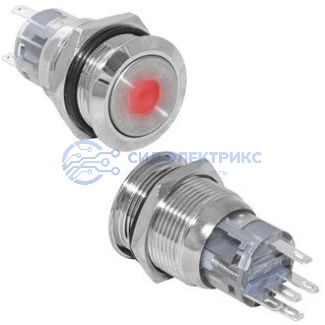 Кнопка антивандальная LAS2-AGQ-11D/R/N on-(on) фото Кнопка антивандальная LAS2-AGQ-11D/R/N on-(on)