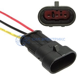 Разъём авт. соединитель DJ7031-1.5-11 (18AWG 200mm) фото Разъём авт. соединитель DJ7031-1.5-11 (18AWG 200mm)