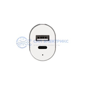 фото Автозарядка в прикуриватель REXANT АЗУ USB-A+USB-C, 3.1 A белая