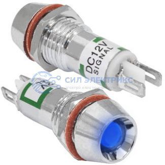 фото Светодиодный индикатор (лампа) L-616-B 12v (10mm)