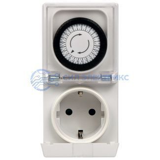 фото Розетка с механическим таймером в защитном корпусе IP 44 REXANT RX - 23