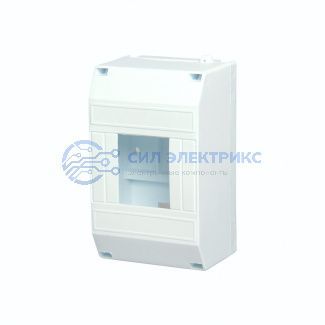 фото Бокс пластиковый КМПн 1/4 IP20 белый в инд. пакете REXANT