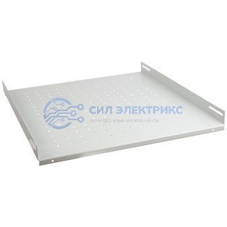 фото Полка стационарная 19" 1U, полезная глубина 550мм, для шкафов серии Standart глубиной 800мм REXANT