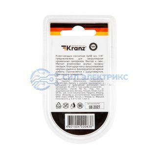 фото Ключ-насадка магнитная 1/4" 6х48 мм (2 шт./уп.) Kranz