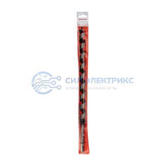 Сверло винтовое по дереву 22х460 мм (шестигранный хвостовик) REXANT фото Сверло винтовое по дереву 22х460 мм (шестигранный хвостовик) REXANT