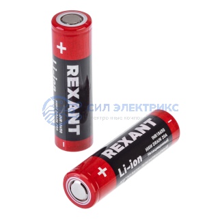 Аккумулятор Li-ion 18650 3.7V 20A 3000 mAH 10 шт. REXANT фото Аккумулятор Li-ion 18650 3.7V 20A 3000 mAH 10 шт. REXANT