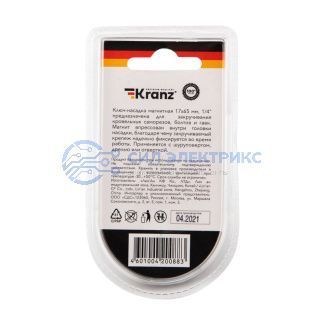 фото Ключ-насадка магнитная 1/4" 17х65 мм (1 шт./уп.) Kranz