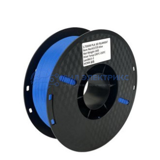 фото Филамент для 3D-принтера PLA-1.75-BLU-1KG