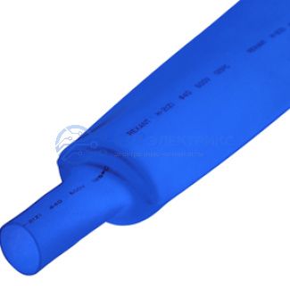 фото Трубка термоусаживаемая ТУТ нг 40,0/20,0мм, синяя, упаковка 10 шт. по 1м REXANT