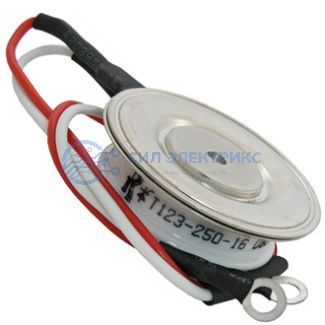 фото Тиристор силовой Т123-250-16, 2500 В, 160 А, корпус диск