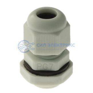 фото Кабельный ввод PG 7 (IP 54) Серый
