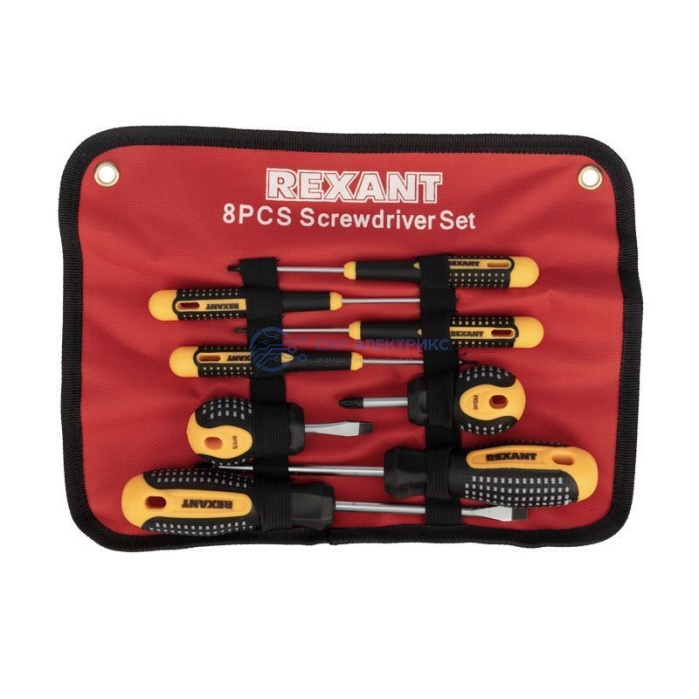 Набор отверток 8 предметов REXANT фото Набор отверток 8 предметов REXANT
