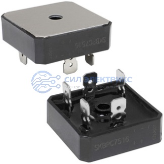 Диодный мост SKBPC7516 75A 1600V 3 phase фото Диодный мост SKBPC7516 75A 1600V 3 phase