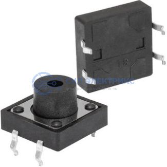 фото Тактовая кнопка KAN1211-0751B с/отв 12x12x7 mm
