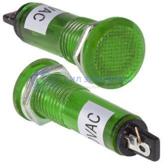 фото Лампочка неоновая в корпусе N-806-G 220V