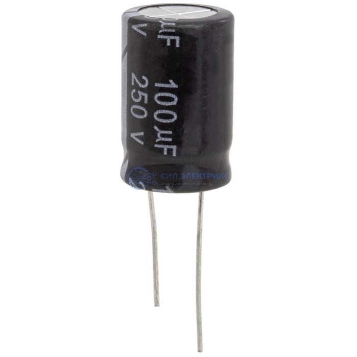 100 UF 250V 105*C 16*25 (JWCO) фото 100 UF 250V 105*C 16*25 (JWCO)