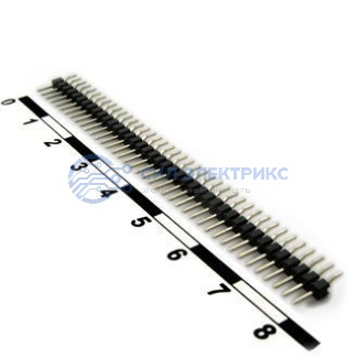 фото Гнездо для плат PLS2 1x40ST pitch 2.00 mm