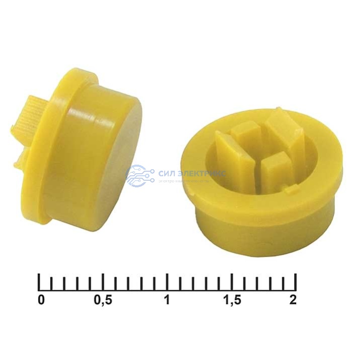 Колпачок для кнопки A24 Yellow фото Колпачок для кнопки A24 Yellow