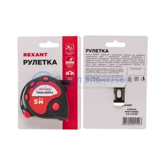 фото Рулетка измерительная Профи прорезиненный корпус, 5м х 19мм