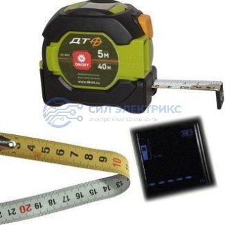 фото 101840 Рулетка 5м с лазером 40м
