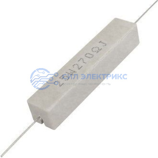фото Резистор мощный постоянный RX27-1, 270 Ом, 25 Вт, допуск 5%, серия SQP25