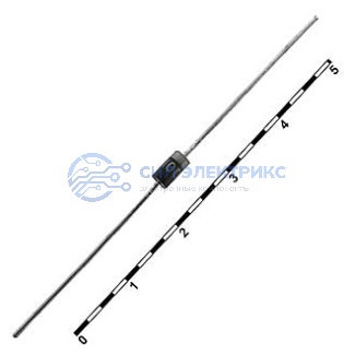 фото Сверхбыстрый диод UF4004 — 1 А, 400 В, корпус DO-41
