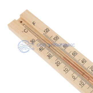 фото Термометр «Сувенир» основание — дерево REXANT