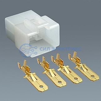 фото Разъём авт. соединитель 7041-6.3-11