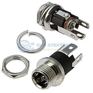 фото Разъём питания штырьковый TC-025 2.4mm