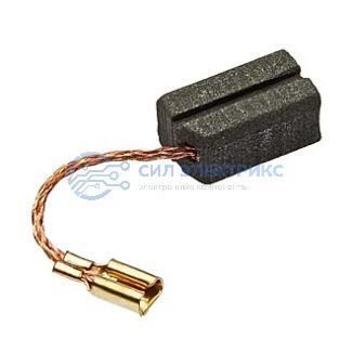 фото Графитовая щетка для электродвигателя brush 6.3x8x13 wire