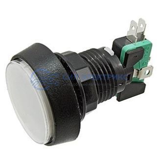 фото Кнопка GMSI-4B-C no(nc)+nc(no) white, белая подсветка, 4 контактных положения, кнопка с нормальным/обратным контактом, 50 мм