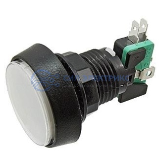 фото Кнопка GMSI-4B-C no(nc)+nc(no) white, белая подсветка, 4 контактных положения, кнопка с нормальным/обратным контактом, 50 мм