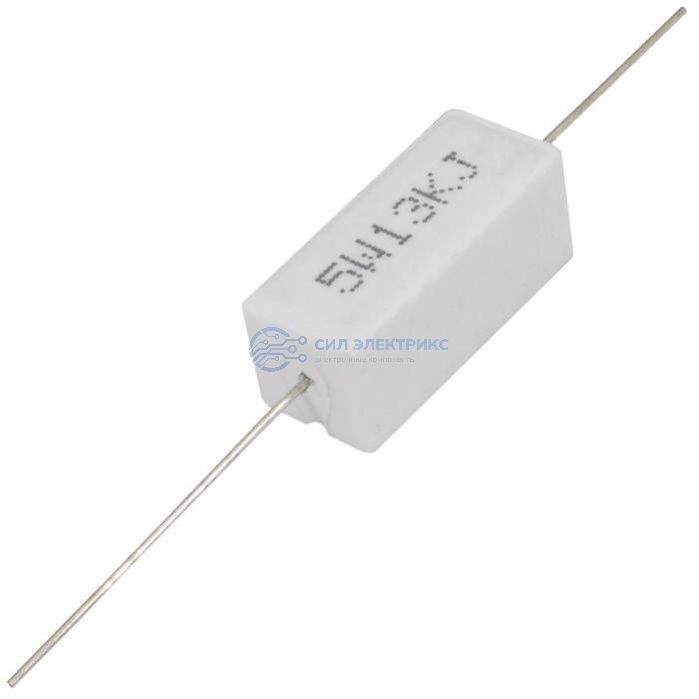 Резистор мощный постоянный RX27-1, 13 кОм, 5 Вт, допуск 5%, серия SQP5 фото Резистор мощный постоянный RX27-1, 13 кОм, 5 Вт, допуск 5%, серия SQP5