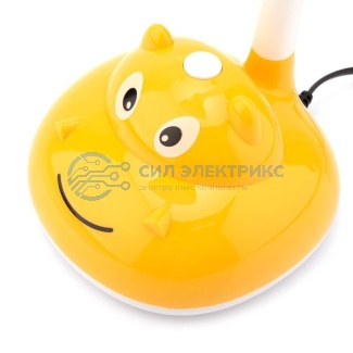 фото Светильник REXANT Пчеленок на основании, с цоколем Е27, 60 Вт, цвет подсолнух