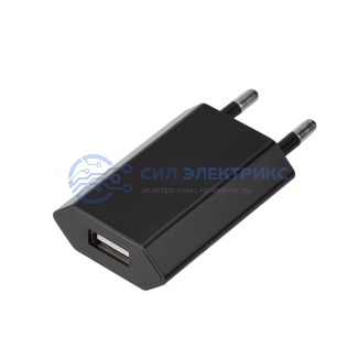 Сетевое зарядное устройство для iPhone/iPad REXANT USB, 5V, 1 A, черное фото Сетевое зарядное устройство для iPhone/iPad REXANT USB, 5V, 1 A, черное