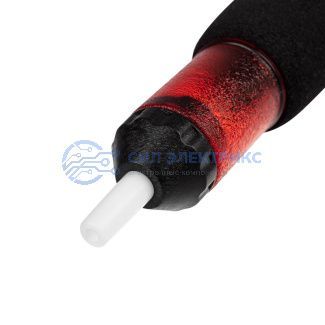 Вакуумный экстрактор припоя (оловоотсос), пластик, прозрачно-красный REXANT фото Вакуумный экстрактор припоя (оловоотсос), пластик, прозрачно-красный REXANT