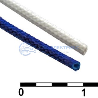 фото Трубка силиконовая ТКСП Ф2.0 blue 1200V