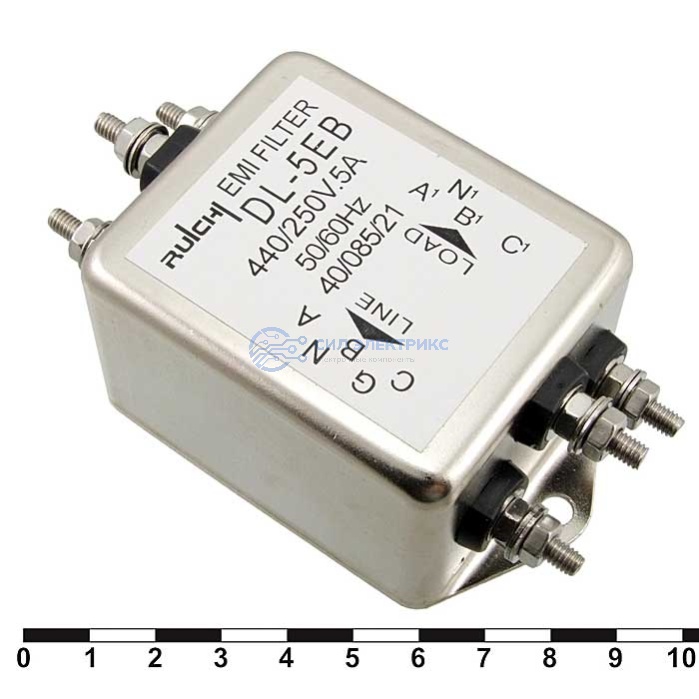 Фильтр сетевой DL-5EB фото Фильтр сетевой DL-5EB