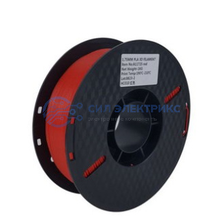 фото Филамент для 3D-принтера PLA-1.75-RED-1KG
