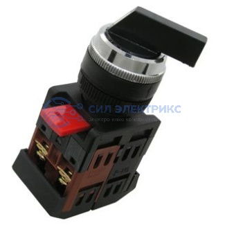 фото Переключатель поворотный, 3SA12-22E-11XB/31, 3 положения, NO+NC, 600 В, 10 А