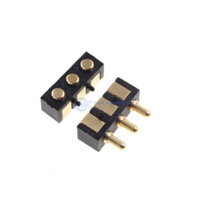 Pogo 3pin 3.0mm 04 MF фото Pogo 3pin 3.0mm 04 MF