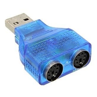 Разъем переходной USB to 2*PS/2 фото Разъем переходной USB to 2*PS/2