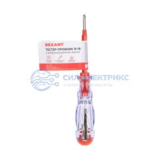 фото Тестер-пробник с комбинированным жалом R-16 REXANT