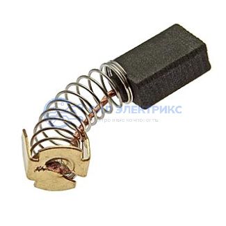 фото Графитовая щетка для электродвигателя brush 6x10x15 spring