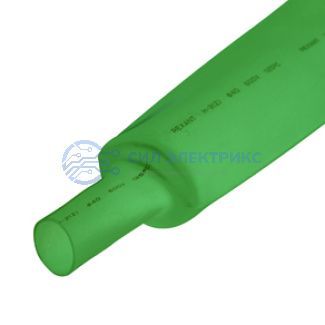 фото Трубка термоусаживаемая ТУТ нг 30,0/15,0мм, зеленая, упаковка 10 шт. по 1м REXANT