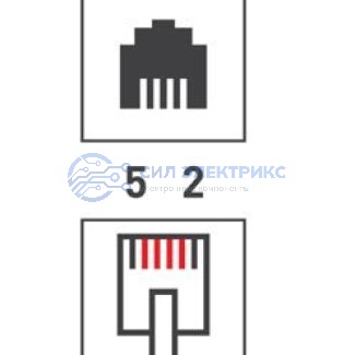 Двойник телефонный UTP, RJ-14 (6P4C) (гнездо - 2 гнезда) REXANT фото Двойник телефонный UTP, RJ-14 (6P4C) (гнездо - 2 гнезда) REXANT