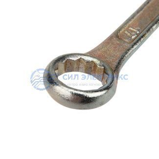 фото Ключ комбинированный 17мм, желтый цинк REXANT