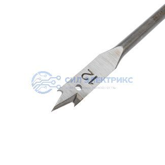 Сверло перовое по дереву 12х152 мм (шестигранный хвостовик) Kranz фото Сверло перовое по дереву 12х152 мм (шестигранный хвостовик) Kranz