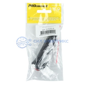фото Штекер в прикуриватель PROconnect с предохранителем с кнопкой и LED индикатором, 1 шт., пакет БОПП