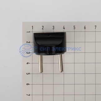 фото Сетевой переходник "Питер" PROconnect, черный, 6А индивидуальная упаковка, 1 шт.